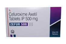  	franchise pharma products of Healthcare Formulations Gujarat  -	tablets zefur 500.jpg	